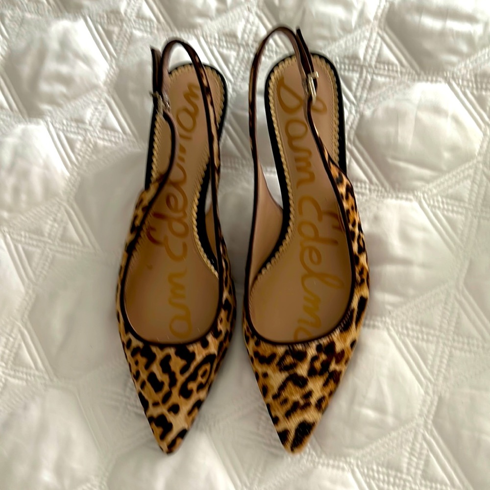 Sam Edelman animal print, size 8